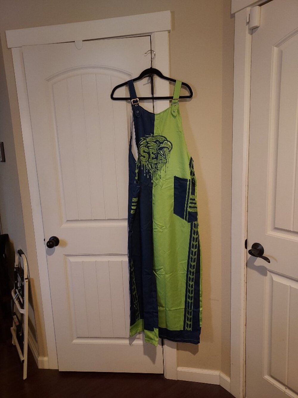 Seahawks overalls